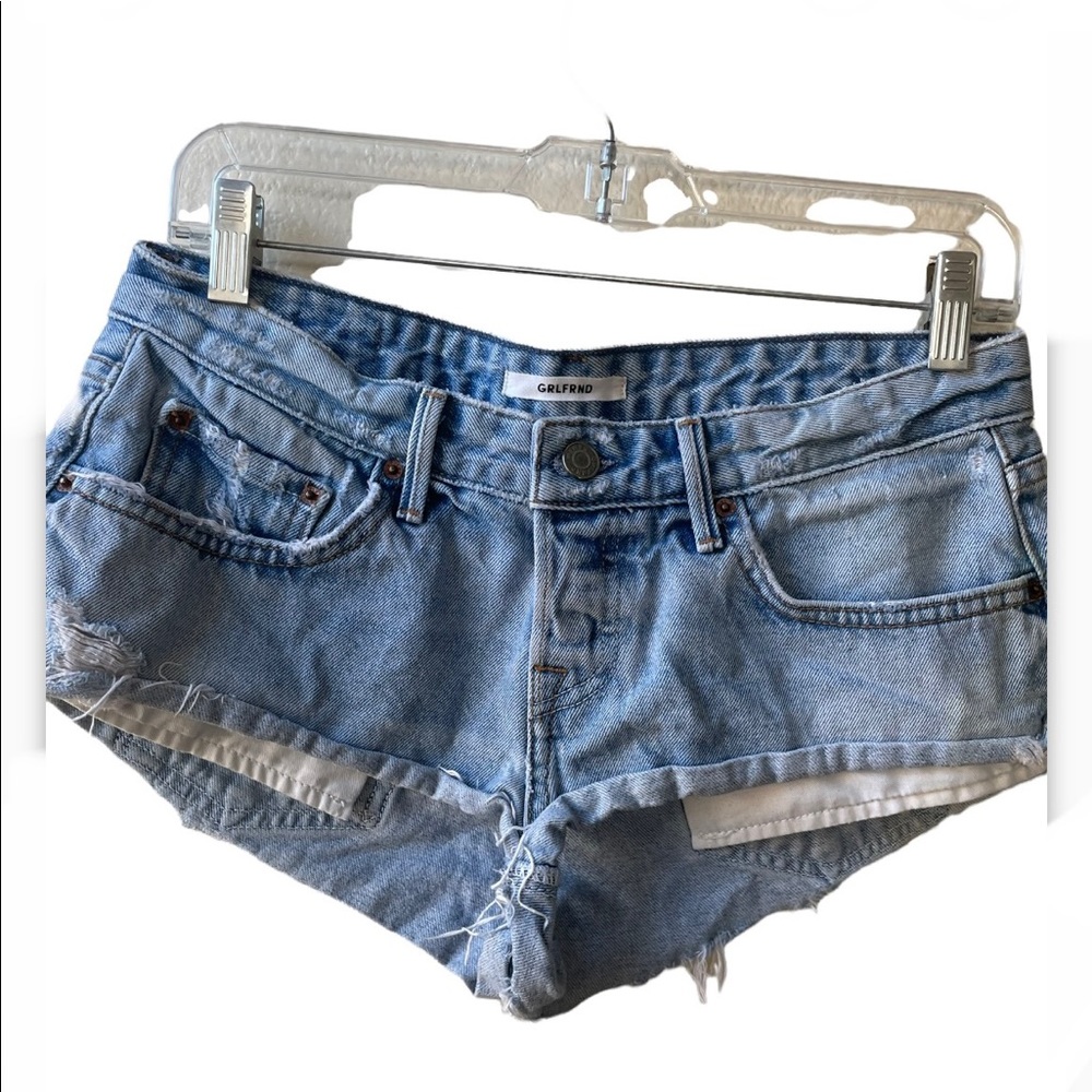 GRLFRND Josie denim shorts/ 27